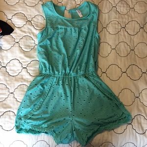Blue romper